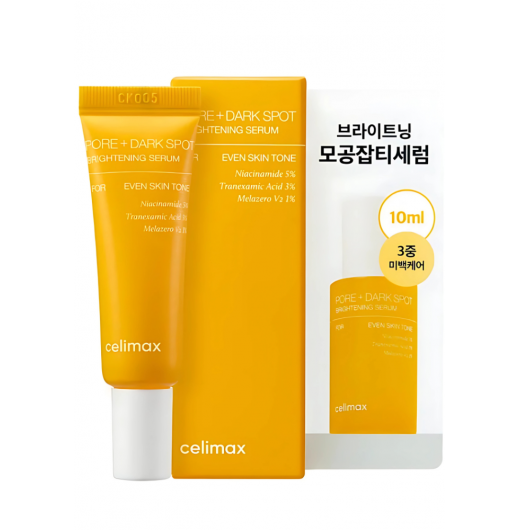 Сыворотка для выравнивания тона и рельефа кожи CELIMAX Pore+Dark Spot Brightening Serum (10 мл)