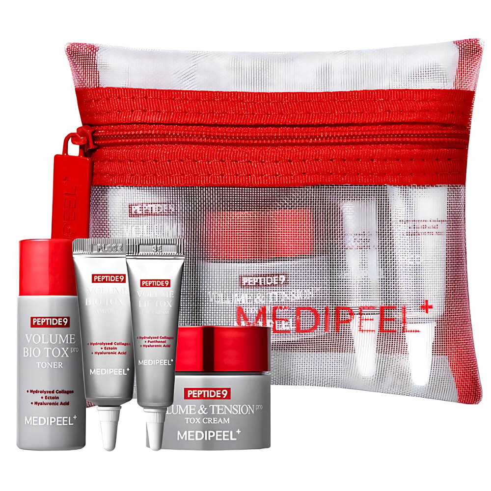 Набор миниатюр с пептидами MEDIPEEL Peptide 9 Volume Bio Tox Trial Kit Набор миниатюр с пептидами MEDIPEEL Peptide 9 Volume Bio Tox Trial Kit