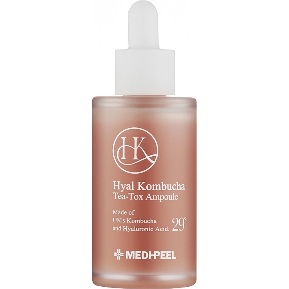 Восстанавливающая сыворотка с 70% комбучи и церамидами Medi-Peel Hyal Kombucha Tea-Tox Ampoule 50мл