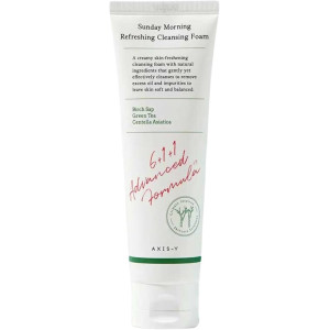 Увлажняющая пенка для умывания AXIS-Y Sunday Morning Refreshing Cleansing Foam 120мл