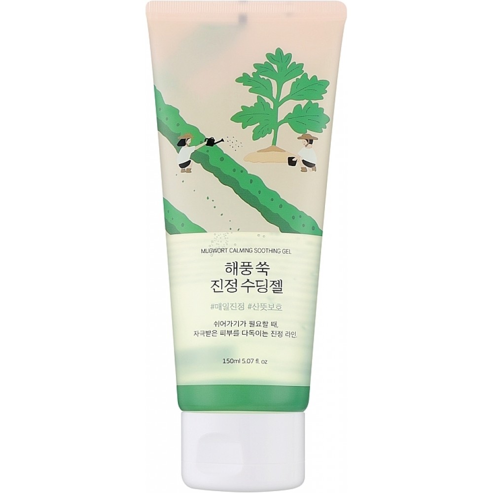 Многофункциональный успокаивающий гель с полынью Round Lab Mugwort Calming Soothing Gel, 150мл Многофункциональный успокаивающий гель с полынью Round Lab Mugwort Calming Soothing Gel, 150мл