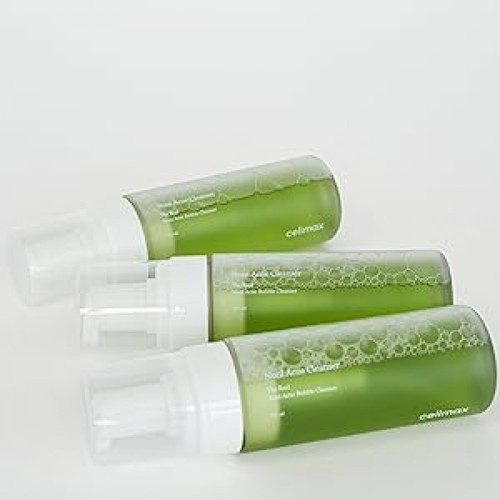 Мягкая пенка для умывания Celimax - The Real Noni Acne Bubble Cleanser 155мл
