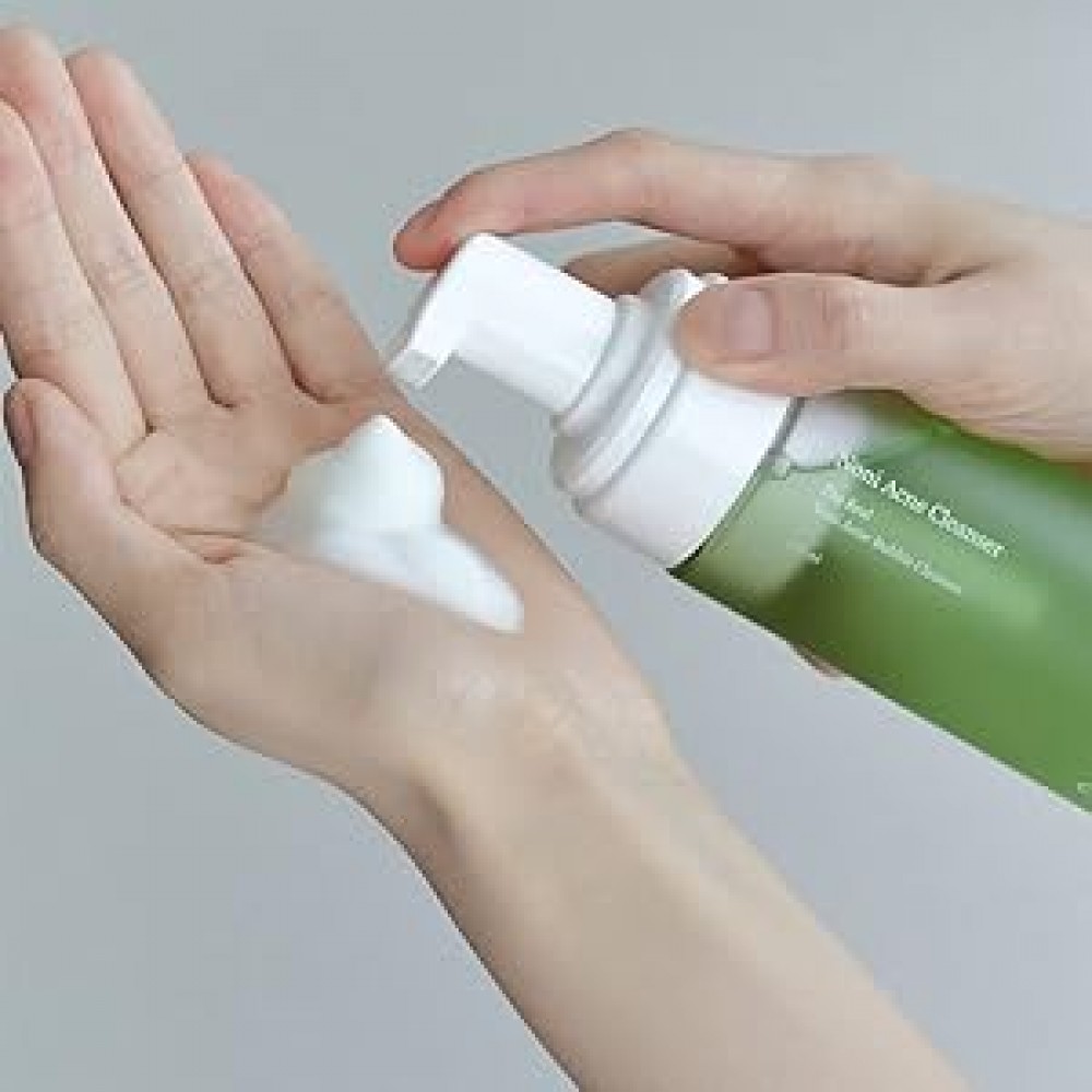 Мягкая пенка для умывания Celimax - The Real Noni Acne Bubble Cleanser 155мл