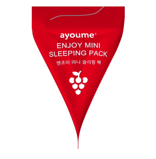 Маска для лица ночная, антивозрастная AYOUME Enjoy Mini Sleeping Pack (пирамидка)