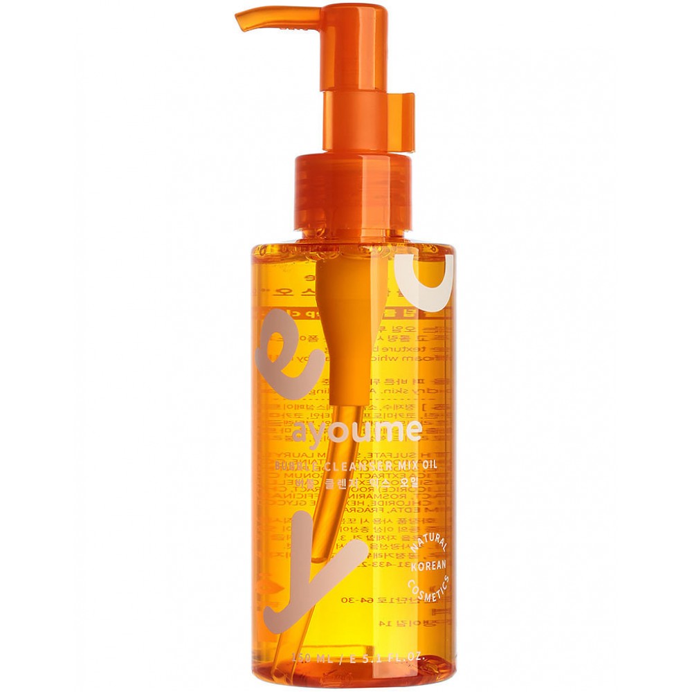 Гидрофильное масло-пенка для снятия макияжа Ayoume Bubble Cleanser Mix Oil, 150 мл.