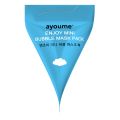 Маска для лица пузырьковая очищающая Ayoume enjoy mini bubble mask (пирамидка)