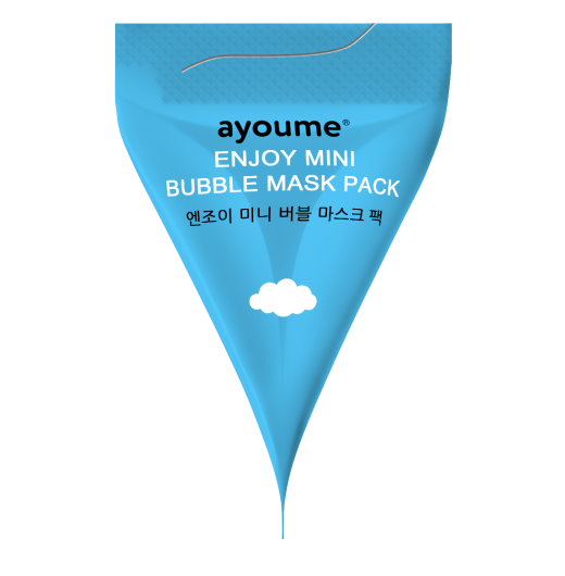 Маска для лица пузырьковая очищающая Ayoume enjoy mini bubble mask (пирамидка)