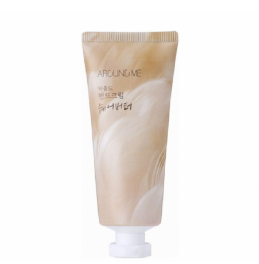 Крем для рук с маслом ши Welcos Around Me Happiness Hand Cream Shea Butter, 60 гр