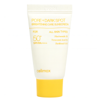 Мини Осветляющий солнцезащитный крем Celimax Pore+Dark Spot Brightening Care Sunscreen SPF50+ PA++++, 10мл