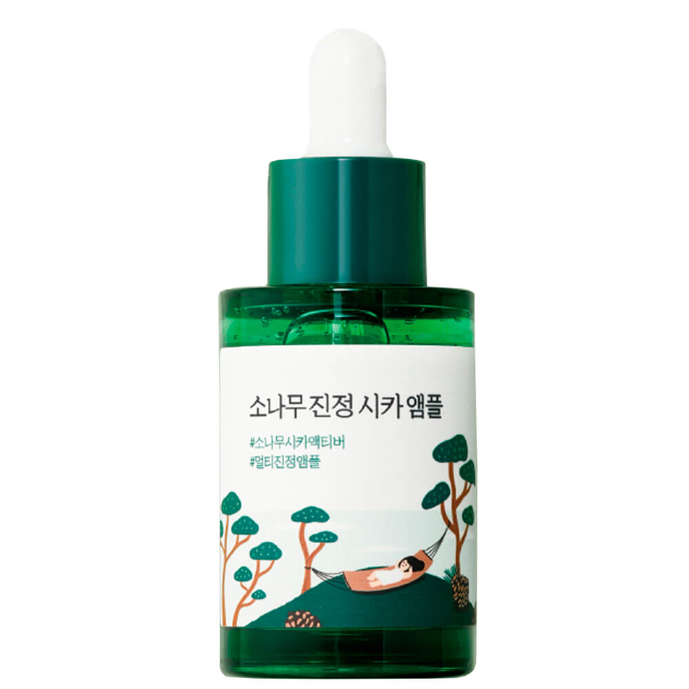 Ампула с экстрактами сосны и центеллы для проблемной кожи Round Lab Pine Calming Cica Ampoule 30мл Ампула с экстрактами сосны и центеллы для проблемной кожи Round Lab Pine Calming Cica Ampoule 30мл