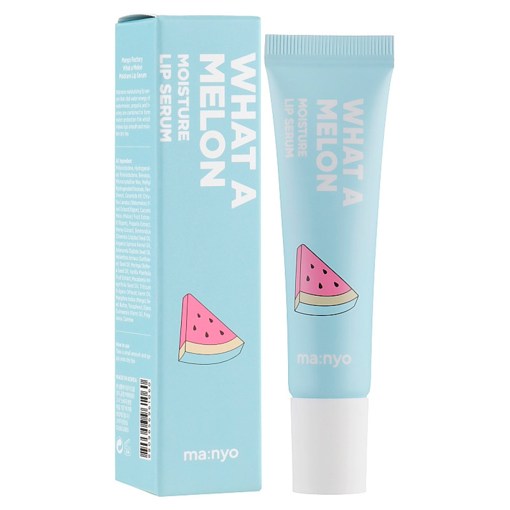 Увлажняющая сыворотка для губ с арбузом Manyo What A Melon Moisture Lip Serum 10мл