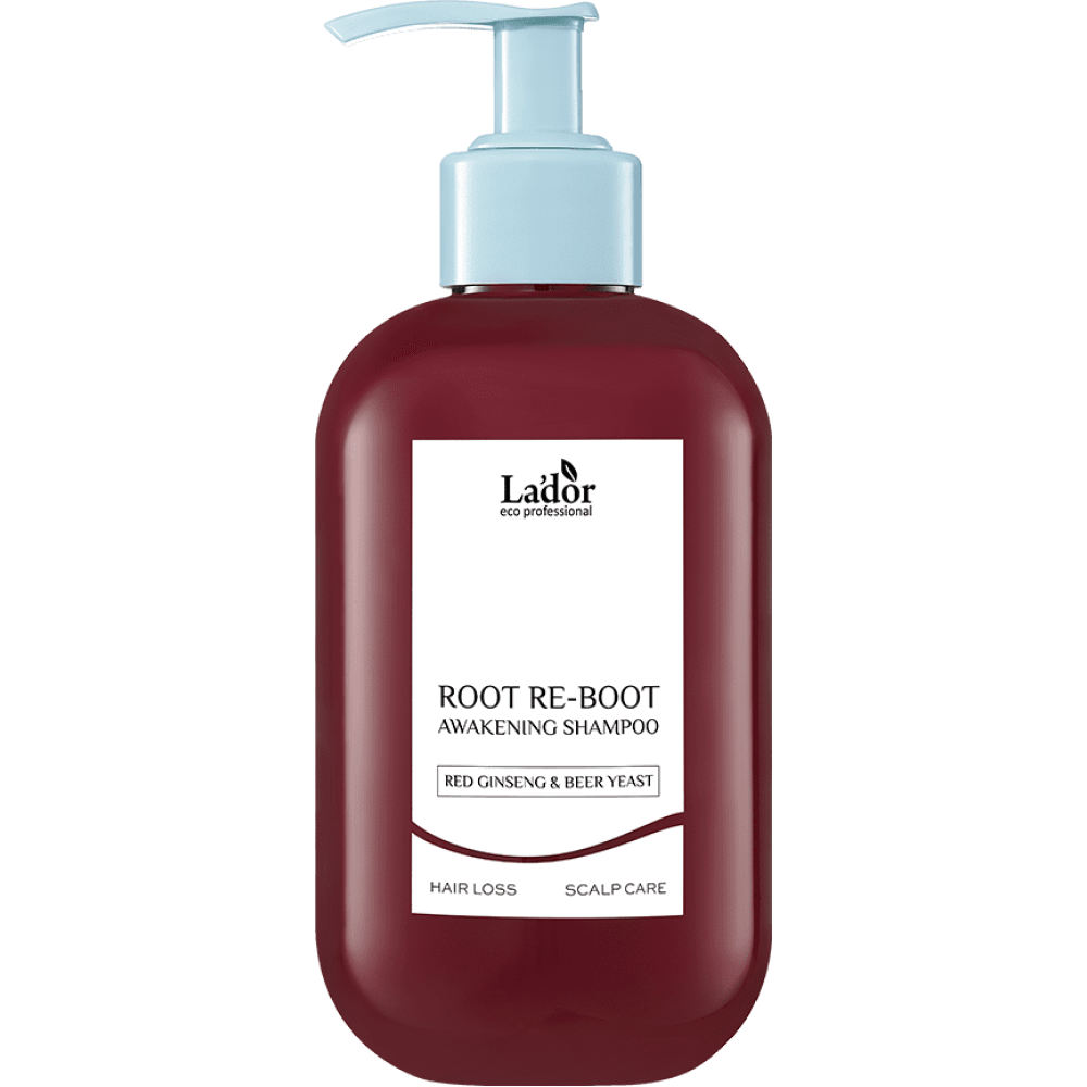 Шампунь для роста волос LA'DOR ROOT RE-BOOT AWAKENING SHAMPOO (RED GINSENG & BEER YEAST) 350мл