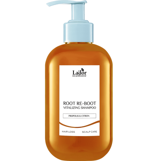 Шампунь для сухой кожи головы с прополисом Lador Root Re-Boot Vitalizing Shampoo Propolis & Citron - 350 мл
