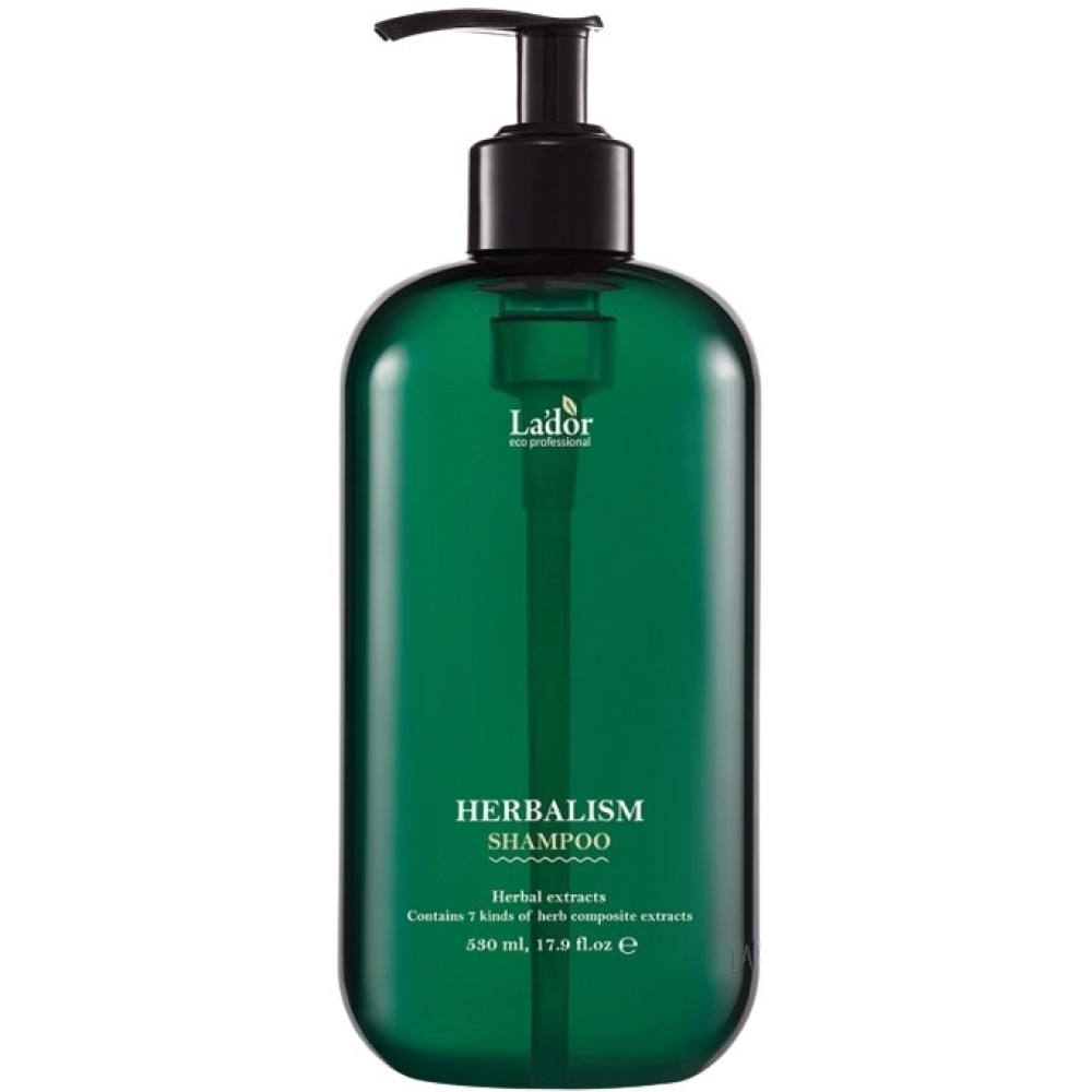 Успокаивающий шампунь для волос Lador HERBALISM SHAMPOO (530мл)