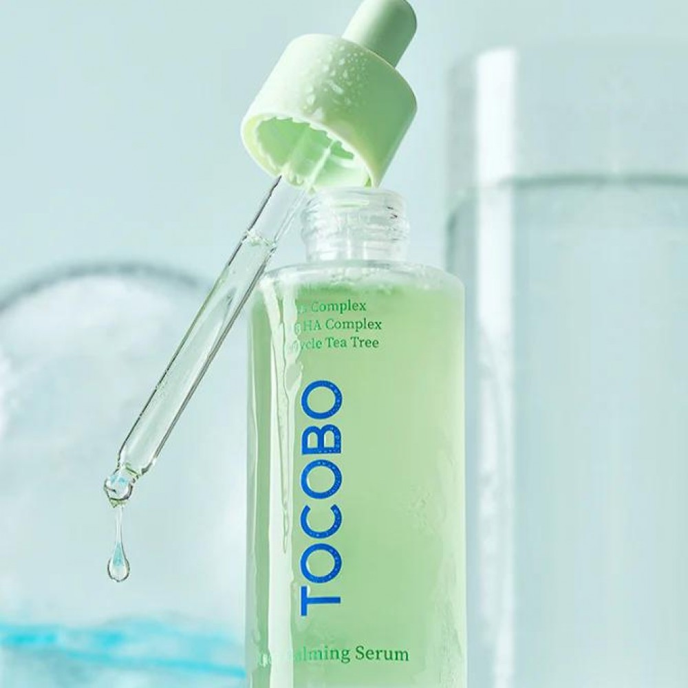 Успокаивающая сыворотка с экстрактом центеллы TOCOBO Cica Calming Serum 50мл Успокаивающая сыворотка с экстрактом центеллы TOCOBO Cica Calming Serum 50мл