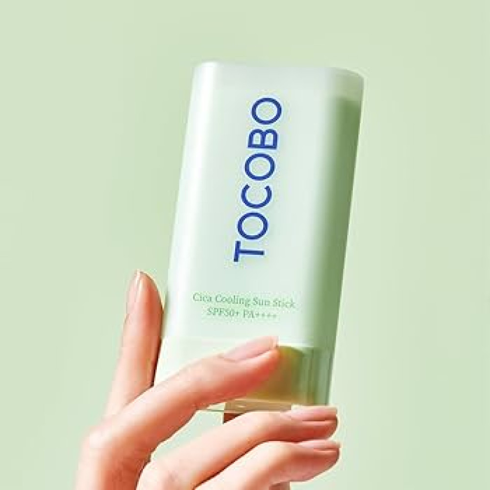 Солнцезащитный стик с охлаждающим эффектом Tocobo Cica Cooling Sun Stick SPF50+ PA++++ 18гр. Солнцезащитный стик с охлаждающим эффектом Tocobo Cica Cooling Sun Stick SPF50+ PA++++ 18гр.