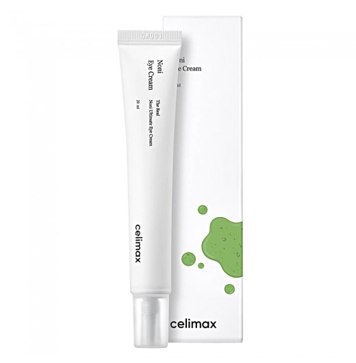 Восстанавливающий крем вокруг глаз с нони и пептидами Celimax The Real Noni Ultimate Eye Cream, 20мл