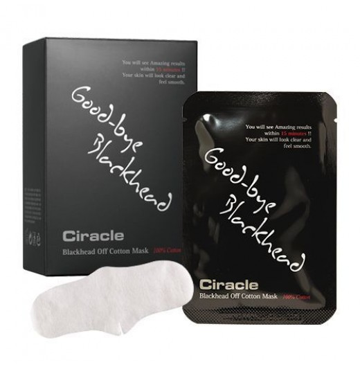 Маска (салфетка) от чёрных точек Ciracle Blackhead Off Cotton Mask, 1 шт
