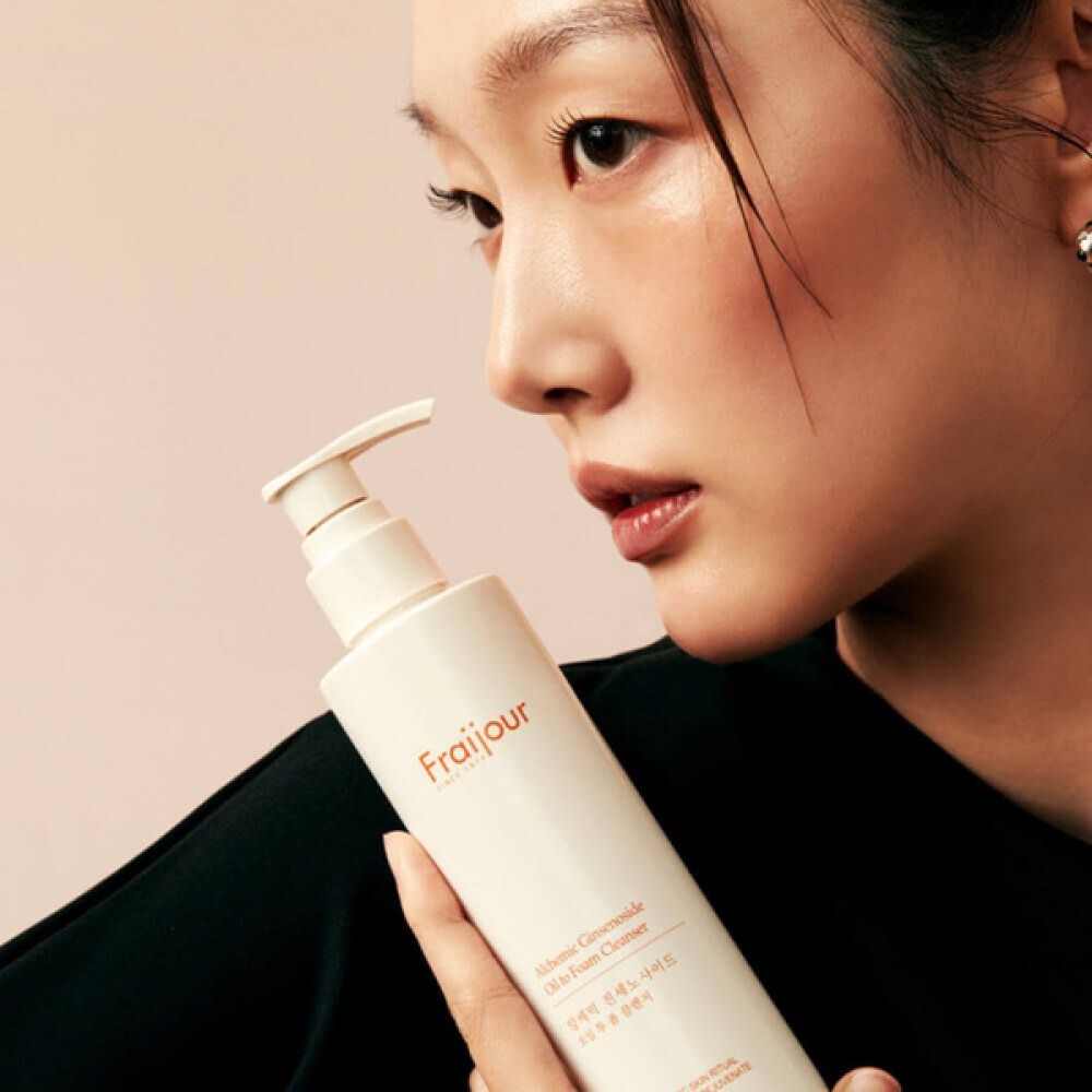 Гидрофильное очищающее масло-пенка с женьшенем Fraijour Alchemic Ginsenoside Oil to Foam Cleanser 210мл