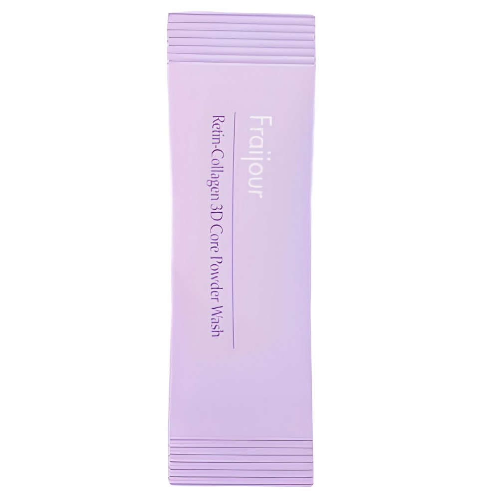 Мягкая энзимная пудра с коллагеном и ретинолом Fraijour Retin-Collagen 3D Core Powder Wash 1шт Мягкая энзимная пудра с коллагеном и ретинолом Fraijour Retin-Collagen 3D Core Powder Wash 1шт