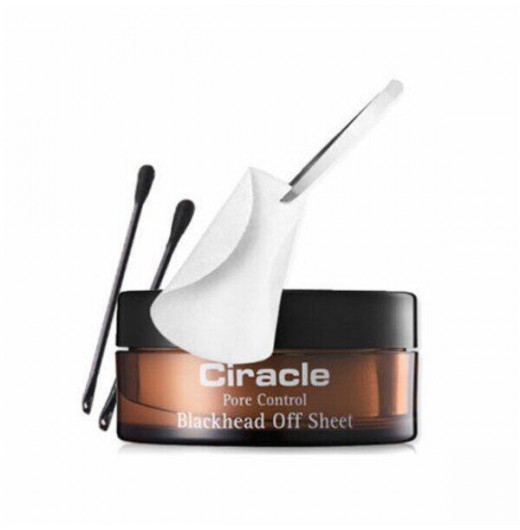 Салфетки для очищения пор от черных точек Ciracle Pore Control Blackhead Off Sheet, 40 шт./50 мл