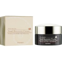 Крем с муцином улитки Deoproce Snail Recovery Cream, 100мл