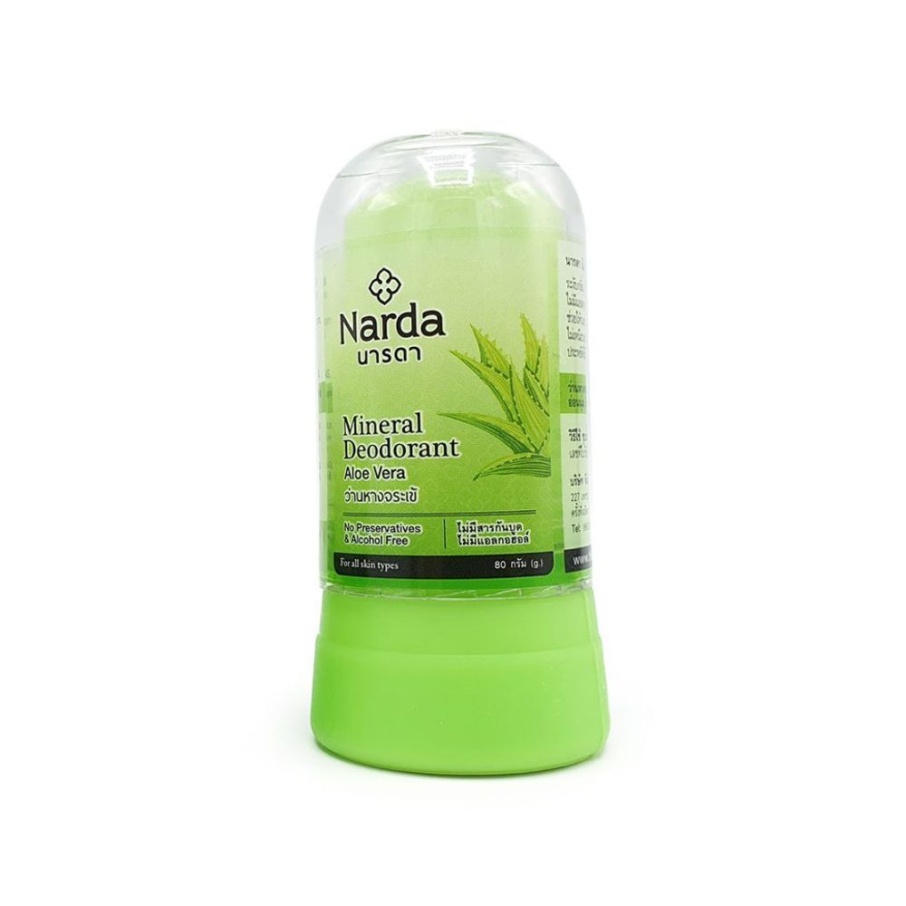 Дезодорант минеральный кристаллический Narda Aloe Vera, 45гр