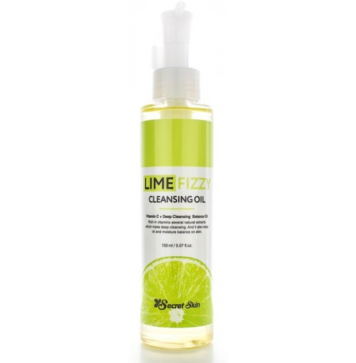 Гидрофильное масло с экстрактом лайма SECRET SKIN Lime Fizzy Cleansing Oil
