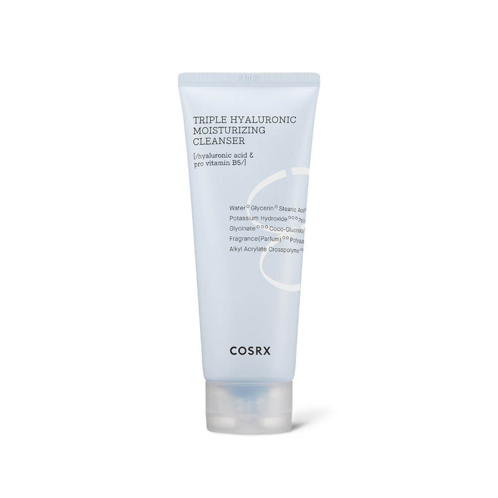 Очищающая пенка с комплексом гиалуроновой кислоты Cosrx Hydrium Triple Hyaluronic Moisturizing Cleanser, 50мл