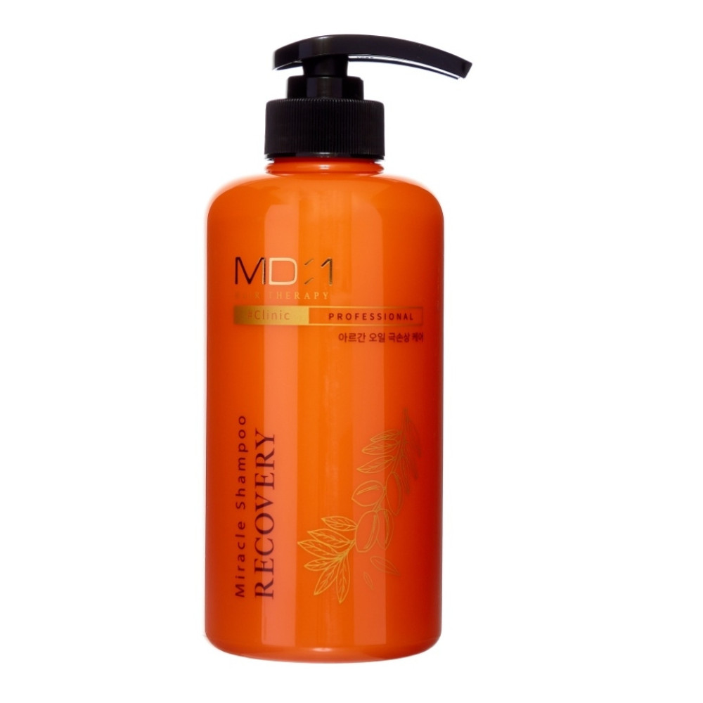 Восстанавливающий питательный шампунь для волос MD:1 Hair Therapy Miracle Recovery Shampoo