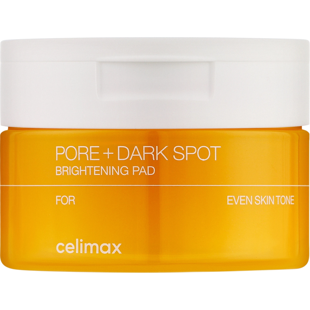 Тонер-пэды для выравнивания тона и рельефа кожи CELIMAX Pore+Dark Spot Brightening Pad (40 шт./110 мл)