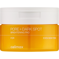 Тонер-пэды для выравнивания тона и рельефа кожи CELIMAX Pore+Dark Spot Brightening Pad (40 шт./110 мл)
