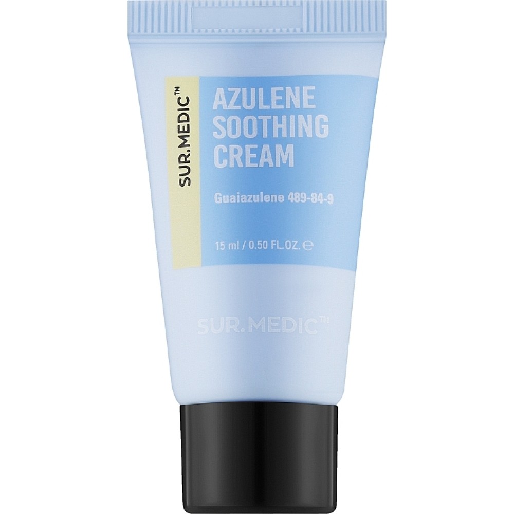 Успокаивающий крем с азуленом SUR.MEDIC+ Azulene Soothing Cream, 15 мл