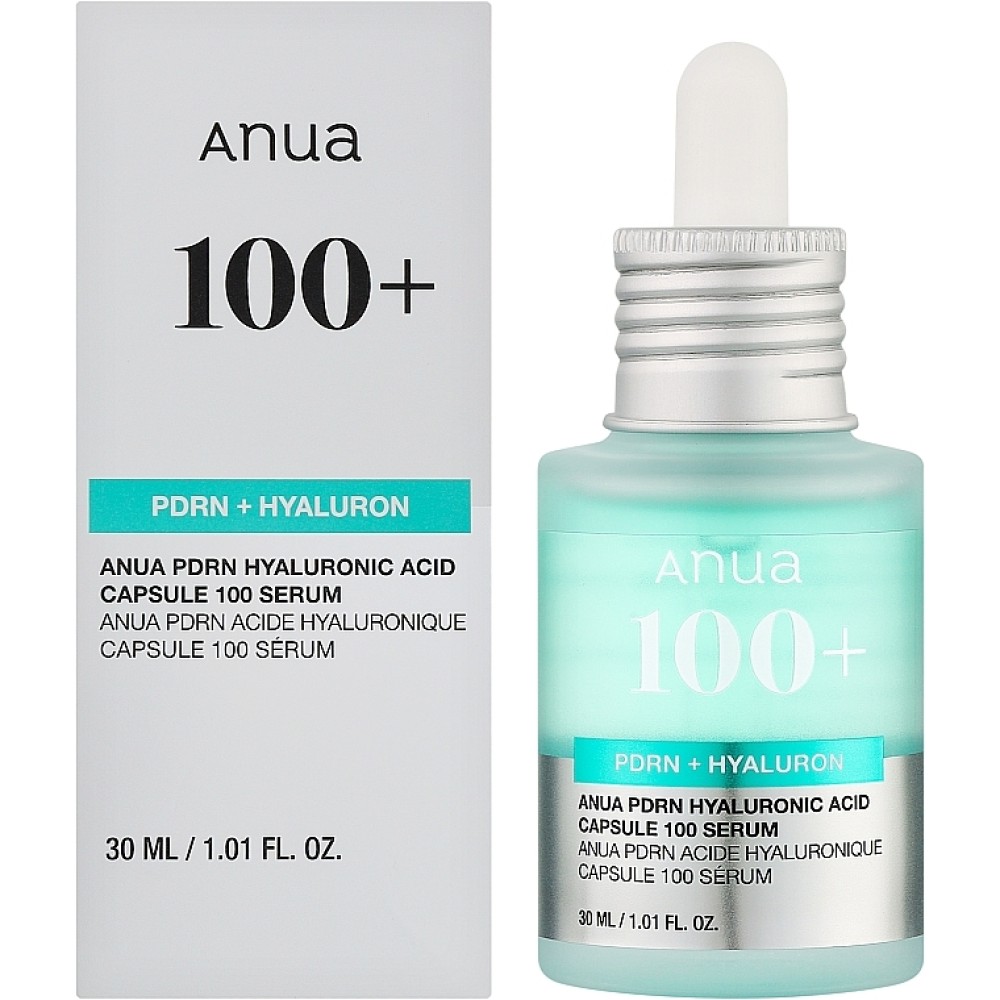 Сыворотка для сияния кожи Anua PDRN Hyaluronic Acid Capsule 100 Serum 30 мл.