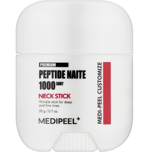 Укрепляющий пептидный стик для шеи и декольте MEDIPEEL Premium Peptide Naite 1000 Shot Neck Stick
