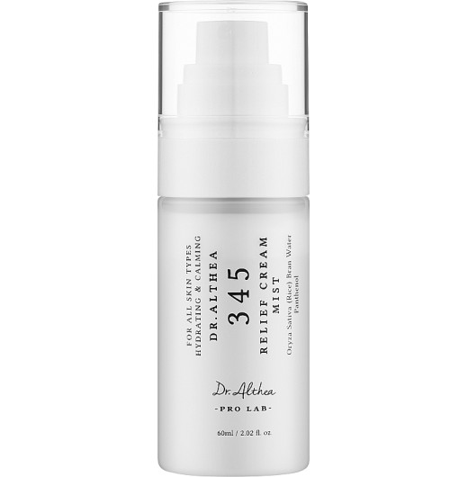 Успокаивающий мист с гидролатом риса и пантенолом Dr. Althea 345 Relief Cream Mist 60 мл