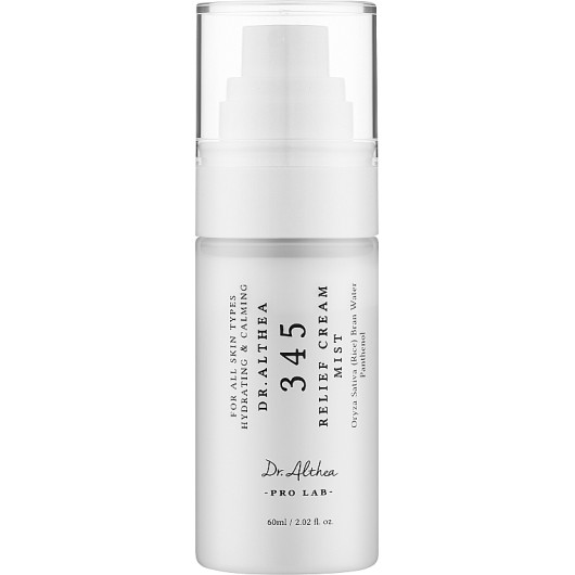 Успокаивающий мист с гидролатом риса и пантенолом Dr. Althea 345 Relief Cream Mist 60 мл