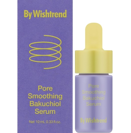 Сыворотка для сужения пор с бакучиолом By Wishtrend Pore Smoothing Bakuchiol Serum 10 мл