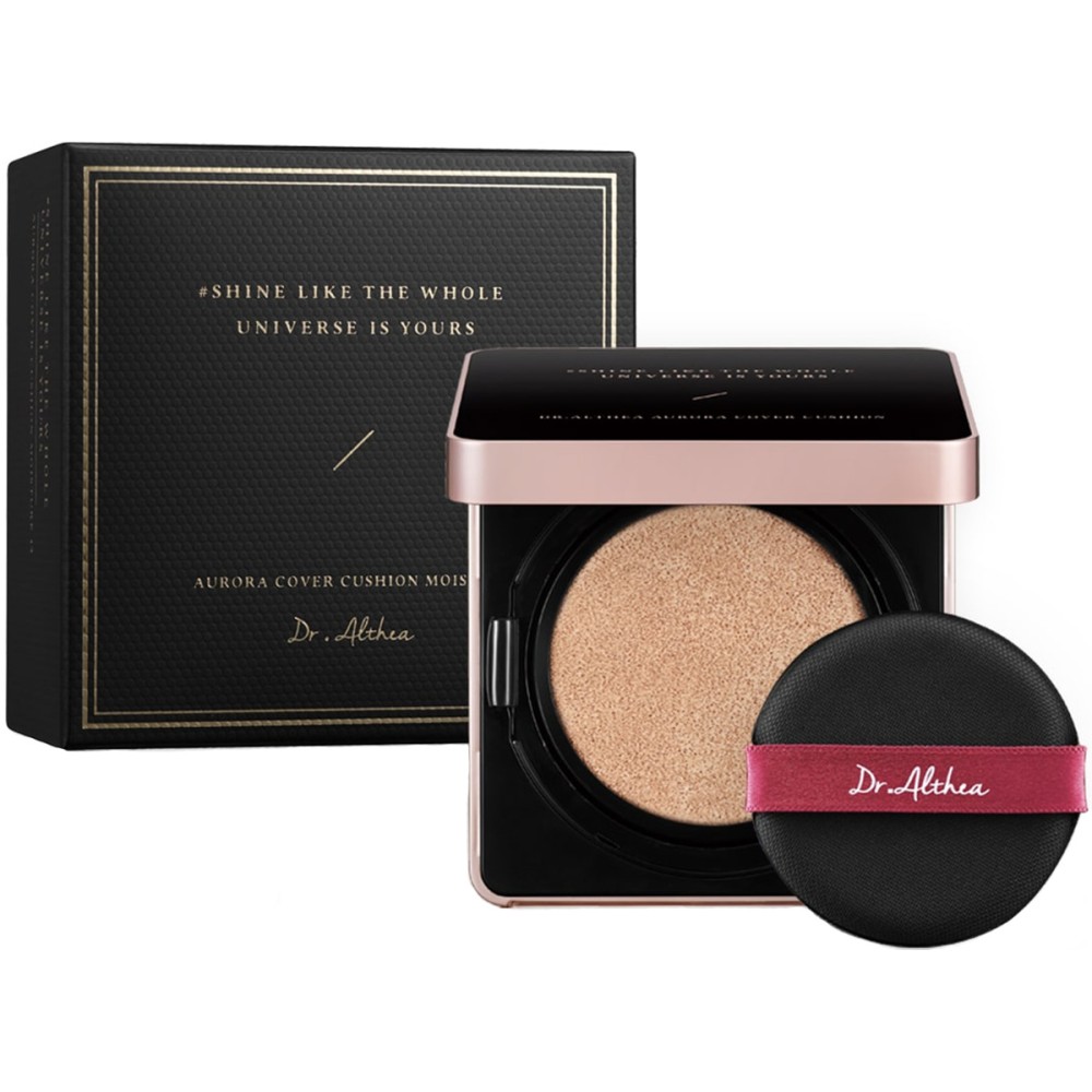 Увлажняющий кушон Dr. Althea Aurora Cover Cushion Moisture SPF 50+/PA+++ 21тон 15g