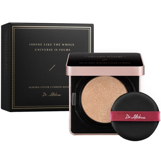 Увлажняющий кушон Dr. Althea Aurora Cover Cushion Moisture SPF 50+/PA+++ 21тон 15g