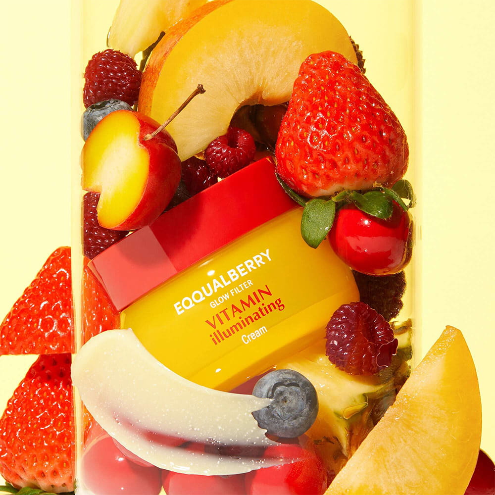 Крем для выравнивания тона кожи EQQUALBERRY Vitamin Illuminating Cream 50мл