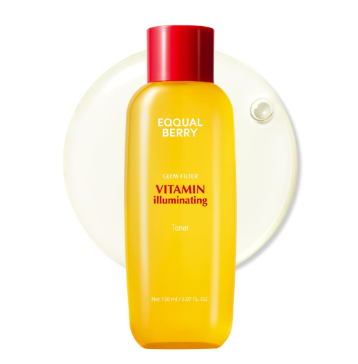 Тонер для сияния и ровного тона кожи EQQUALBERRY Vitamin Illuminating Toner 150мл