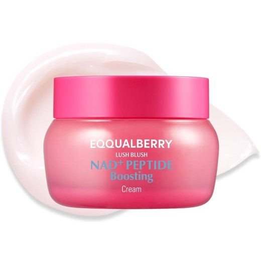 Питательный крем с NAD+ и пептидами EQQUALBERRY NAD+ Peptide Boosting Cream 50мл