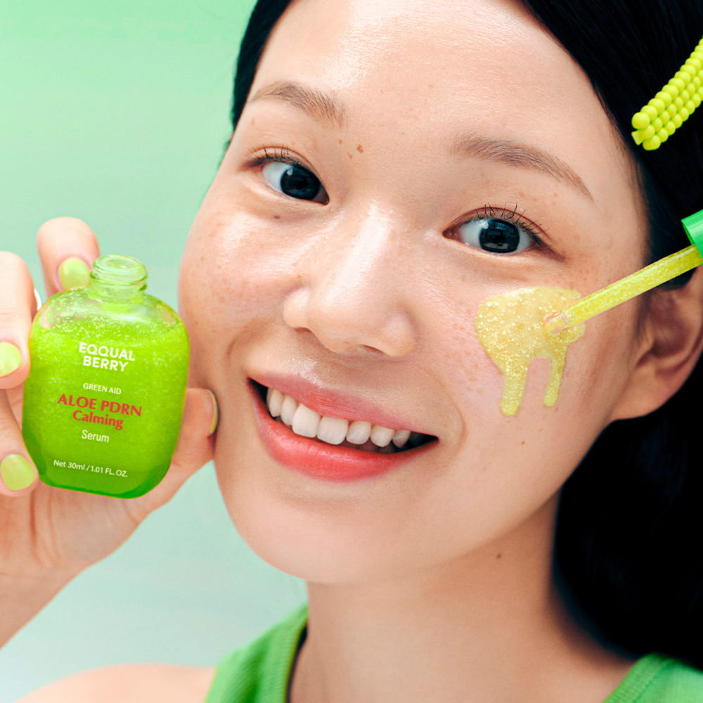 Сыворотка с алое ПДРН EQQUALBERRY Aloe PDRN Calming Serum 30мл