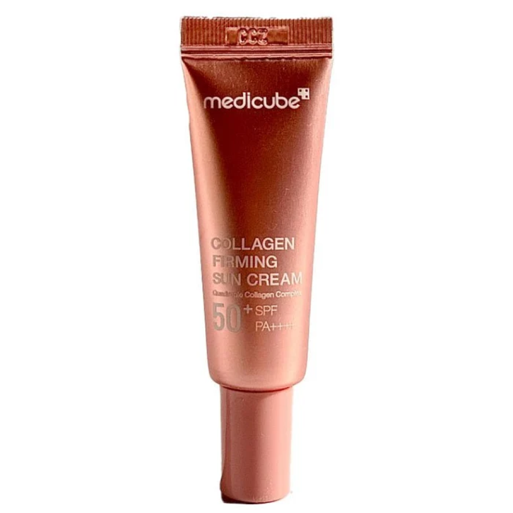 Тонирующий солнцезащитный крем с коллагеном medicube Collagen Firming Sun Cream SPF50+ PA++++ 10мл