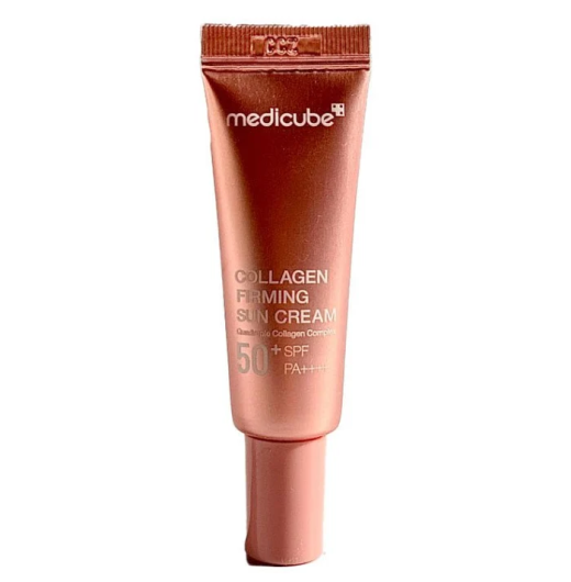 Тонирующий солнцезащитный крем с коллагеном medicube Collagen Firming Sun Cream SPF50+ PA++++ 10мл
