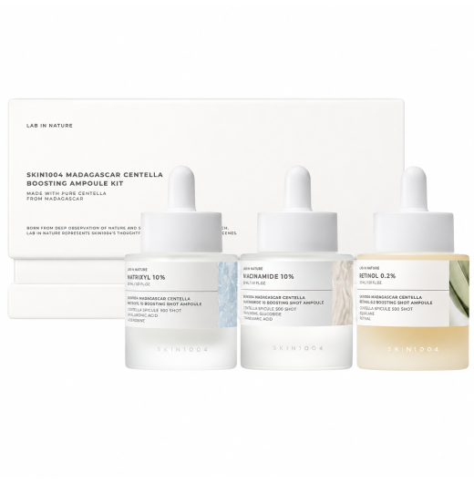 Набор сывороток-бустеров SKIN1004 Madagascar Centella Boosting Ampoule Kit