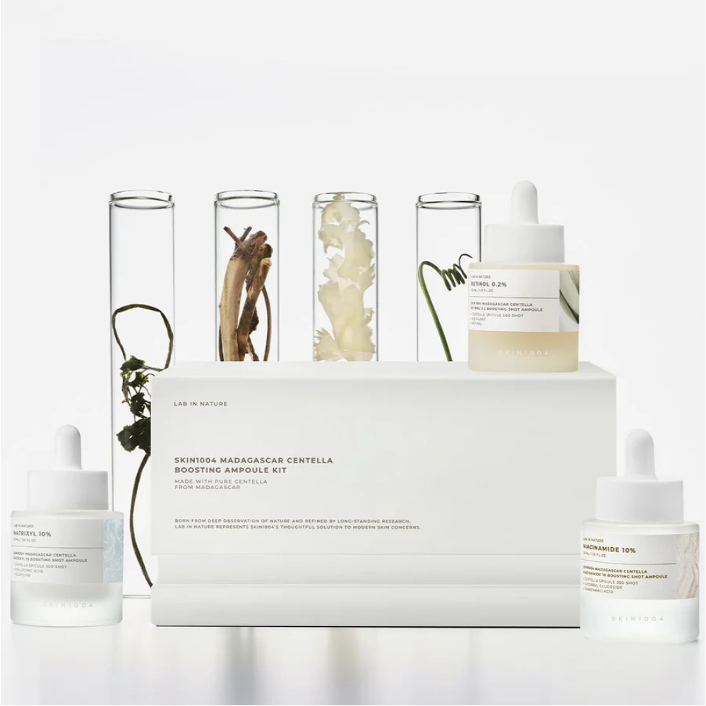 Набор сывороток-бустеров SKIN1004 Madagascar Centella Boosting Ampoule Kit