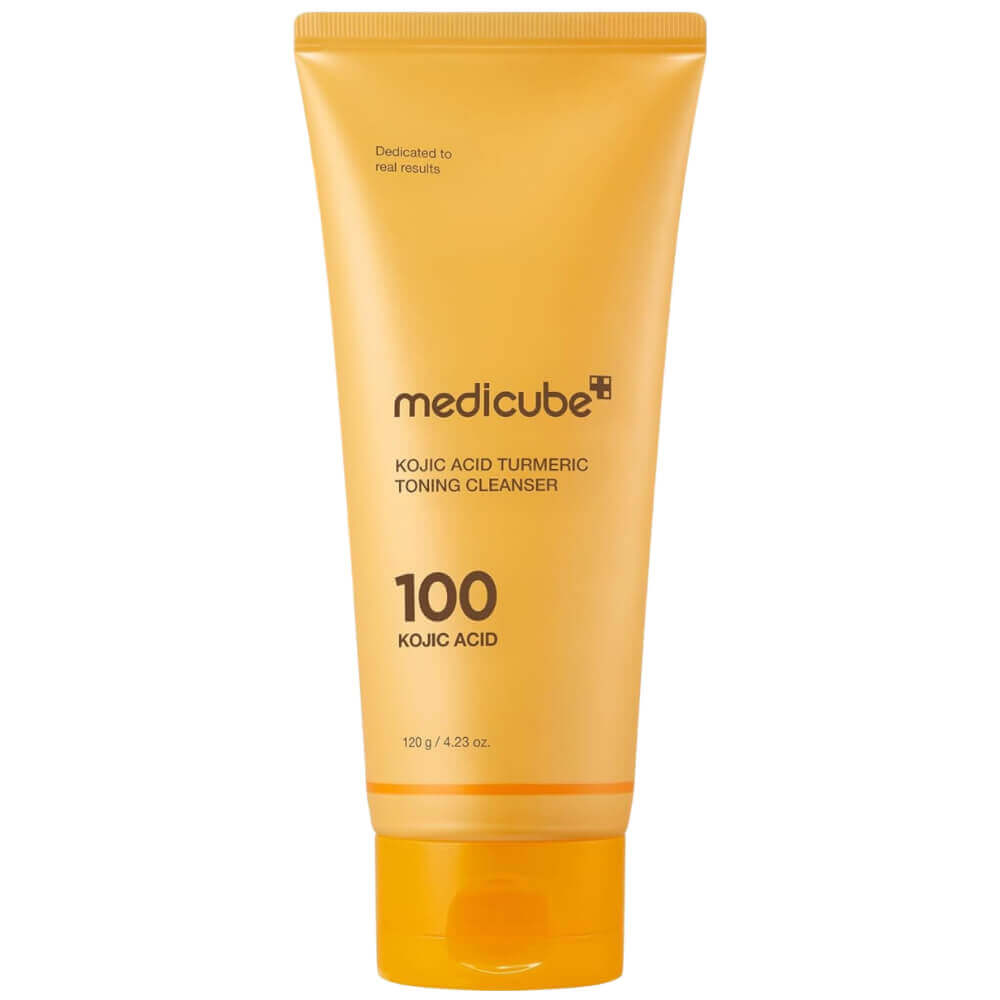 Пенка для умывания с койевой кислотой и куркумой MEDICUBE Kojic Acid Turmeric Toning Cleanser, 120 мл