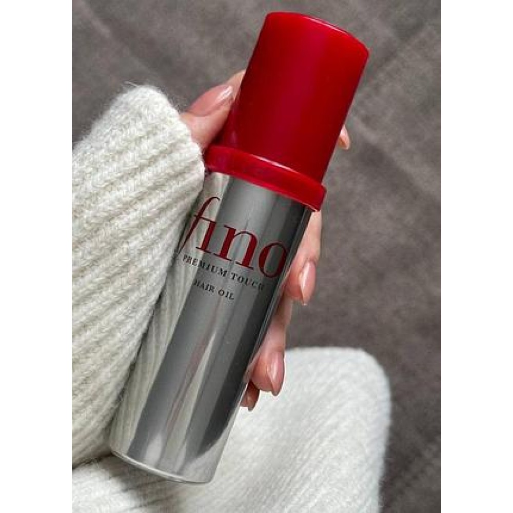 Восстанавливающее масло-сыворотка для волос с термозащитой SHISEIDO FINO Premium Touch Hair Oil 70мл